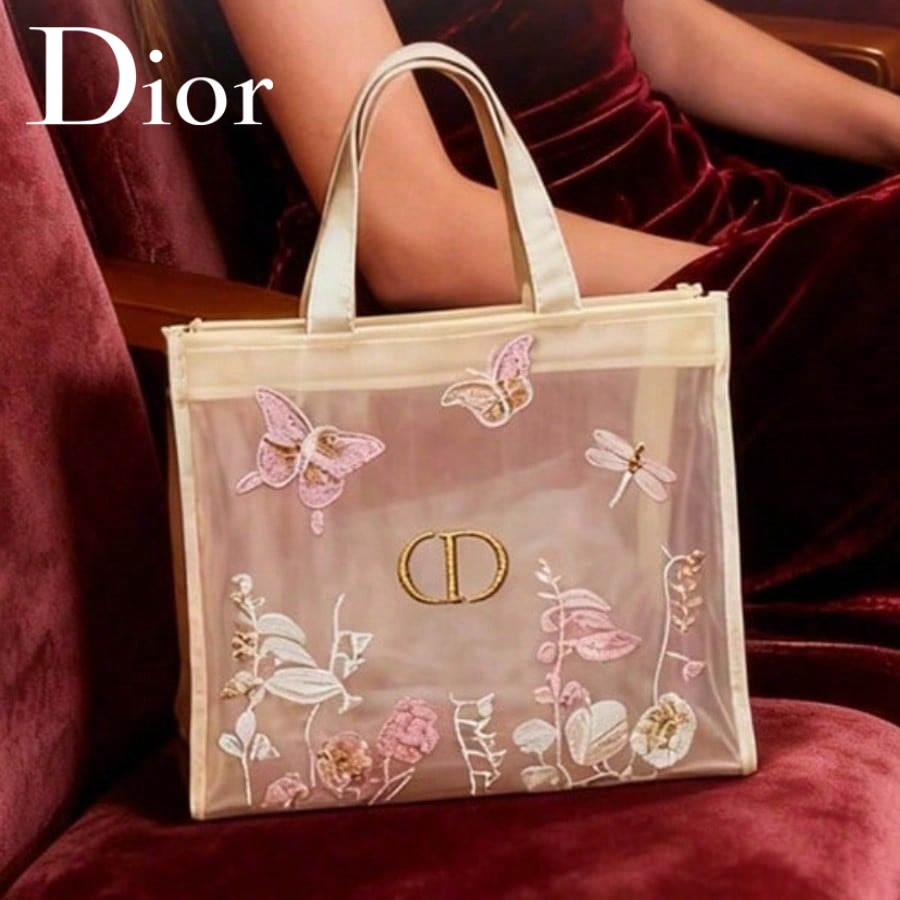 Luxury Bags White - Christian Dior Dior's Bag Luxus-Designer-Kosmetiktasche aus