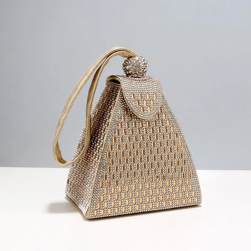 Luxury Bags Brand Pyramid - Strass Luxus Abend Taschen Für Frauen