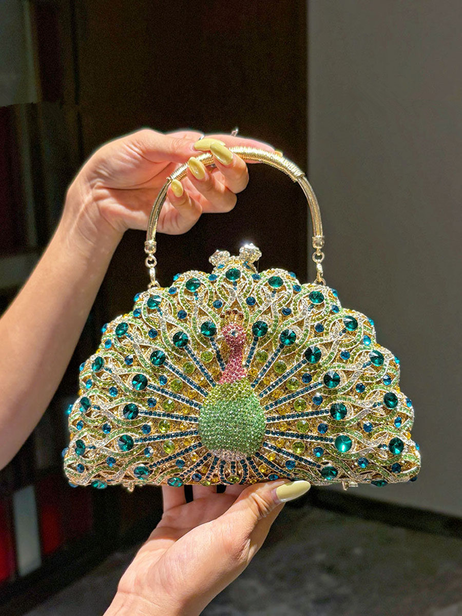 Luxury Bags Affordable - Erschwingliche Luxus-Handytasche für Damen mit Diamanten-Verzierung