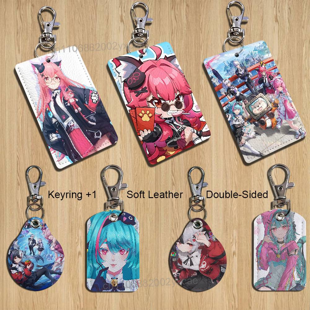Key Holder Leather Pouch - NTE Game Neverness to Everness Rechteckiges