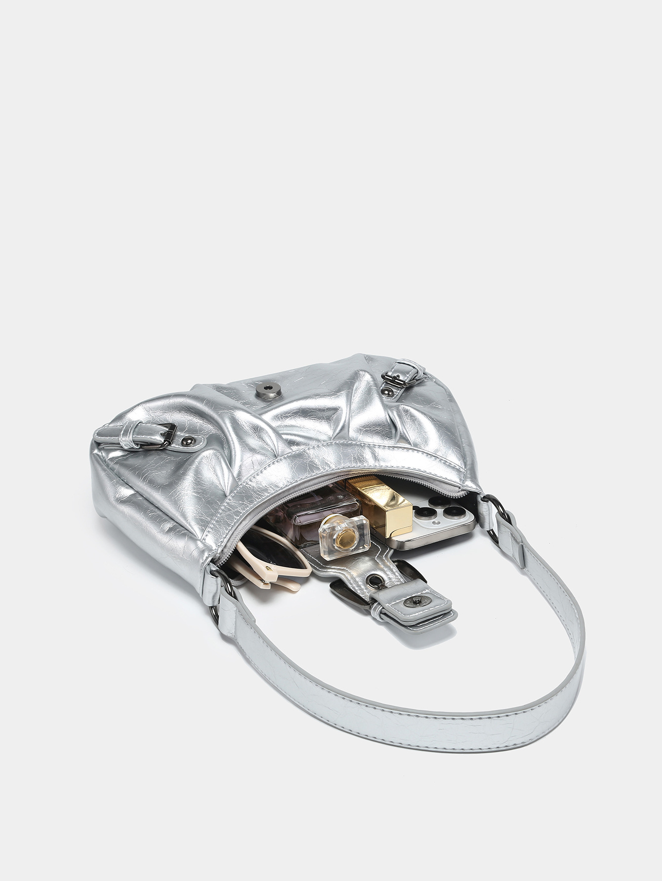 Damen Y2K Tasche Plissierte Ho – Luxury Y2K Bags Bewertung und Preis