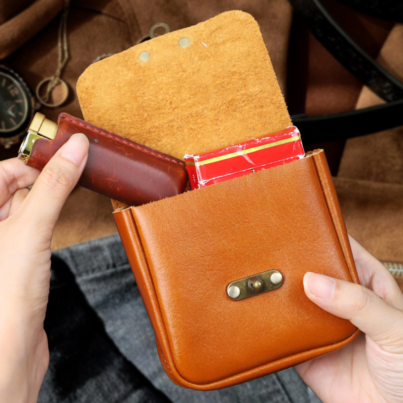 Weiche Rindsleder-Gürteltasche – Key Holder Leather Pouch Bewertung und Preis