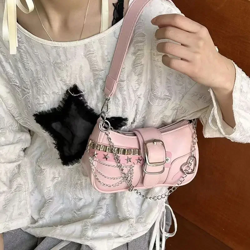 Luxuriöse Y2K PU-Leder Schulte – Luxury Y2K Bags Bewertung und Preis
