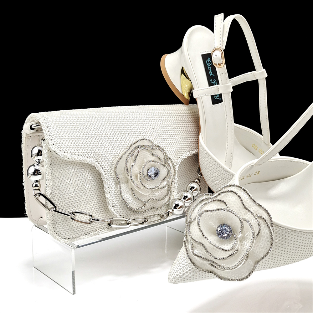 Weiße Frauen Schuhe Und Tasche – Luxury Bags White Bewertung und Preis