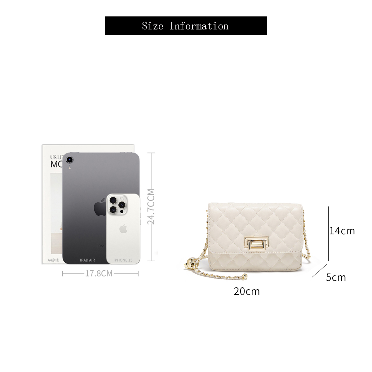 FOXER 2026 Damen Weiße Gestepp – Luxury Bags White Bewertung und Preis
