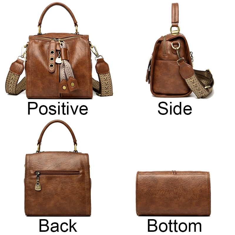 Kuh Leder Frauen Umhängetasche – Key Holder Leather Pouch Bewertung und Preis