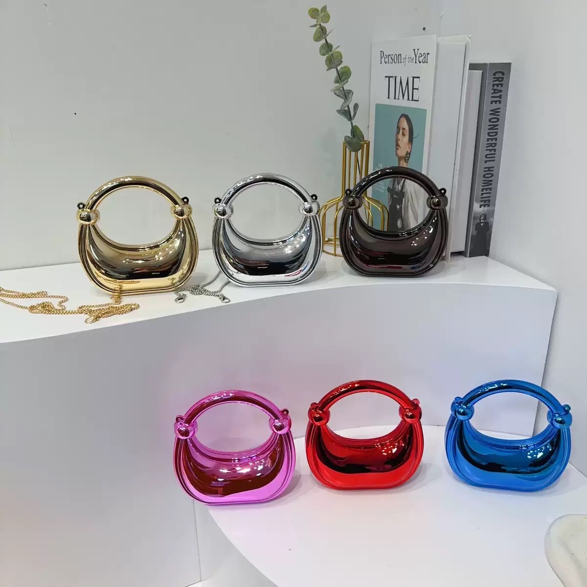 Mini Goldene Abendtasche Geldb – Luxury Bags Brand Bewertung und Preis