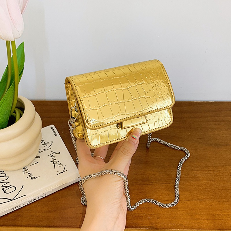 Damen Vintage Ketten-Umhängeta – Luxury Bags Cute Bewertung und Preis