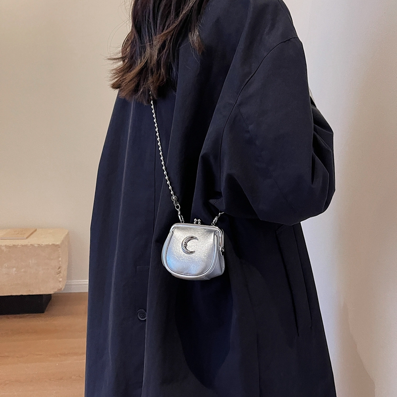 Silberne Mini-Umhängetaschen f – Luxury Bags Cute Bewertung und Preis