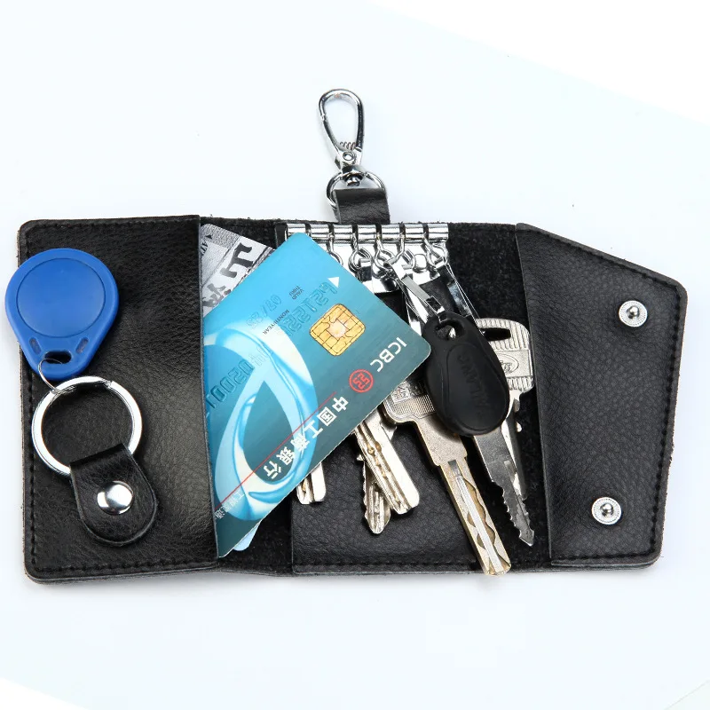 Echtes Leder Schlüsselanhänger – Key Holder Leather Pouch Bewertung und Preis