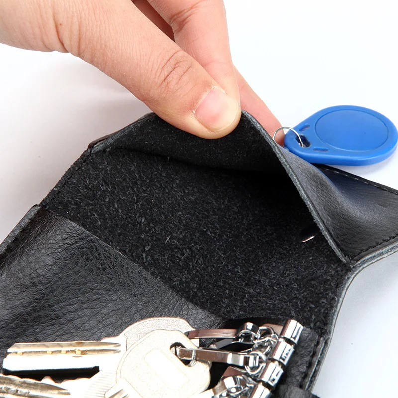Echtes Leder Schlüsselanhänger – Key Holder Leather Pouch Bewertung und Preis
