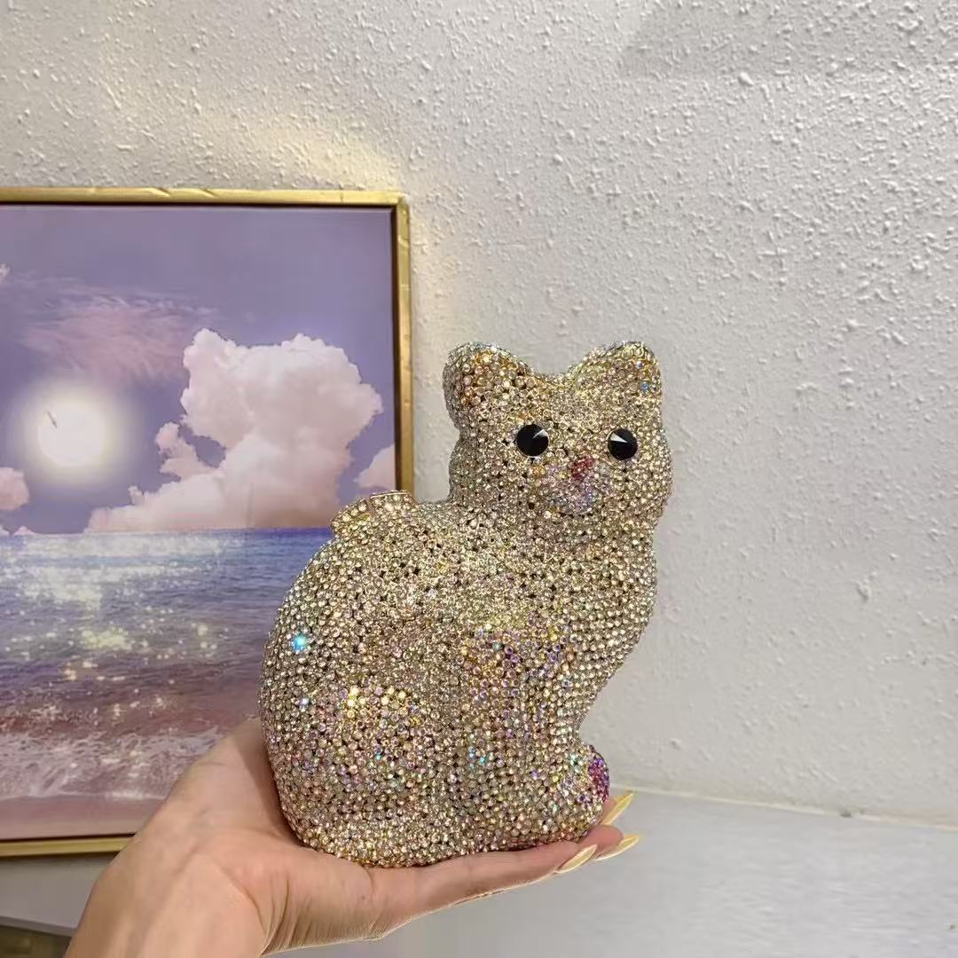 Goldene Niedliche Katzenform D – Luxury Bags Cute Bewertung und Preis
