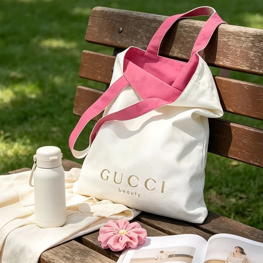 GUCCIs Tasche Damen Canvas-Tra – Luxury Bags White Bewertung und Preis