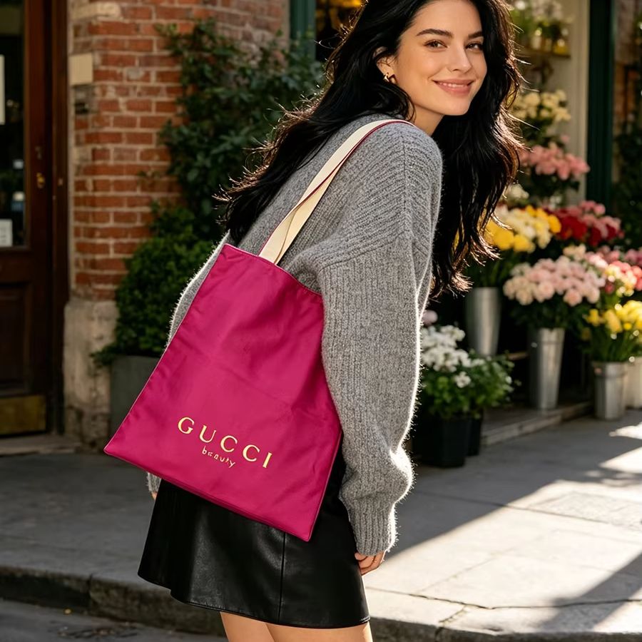 GUCCIs Tasche Damen Canvas-Tra – Luxury Bags White Bewertung und Preis